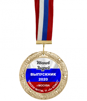 Медаль выпускнику 9/11 класса