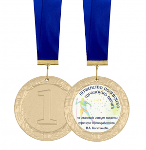 Медаль Лыжные гонки памятные